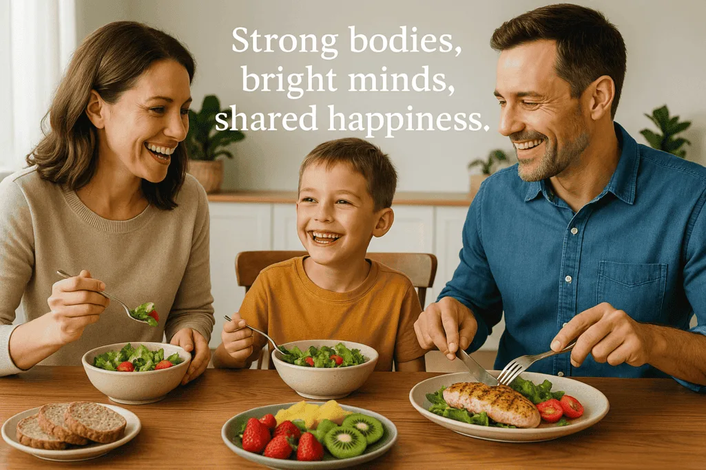 Healthy Nutrition : How to Build a Strong Body and Mind Naturally