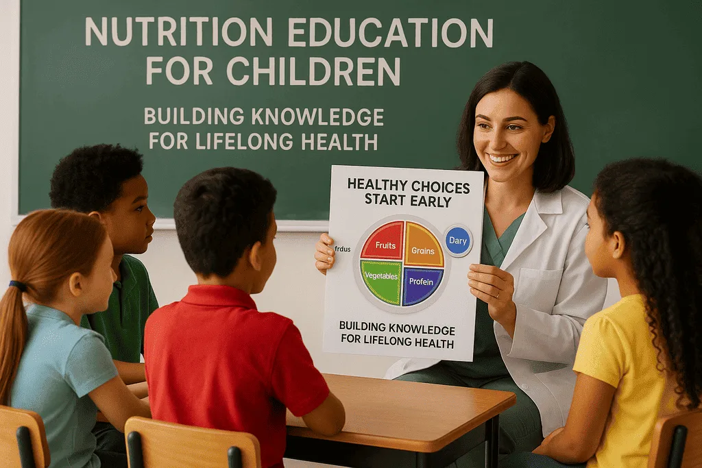Best Healthy Nutrition for Children : A Complete Guide to Building Lifelong Healthy Eating Habits