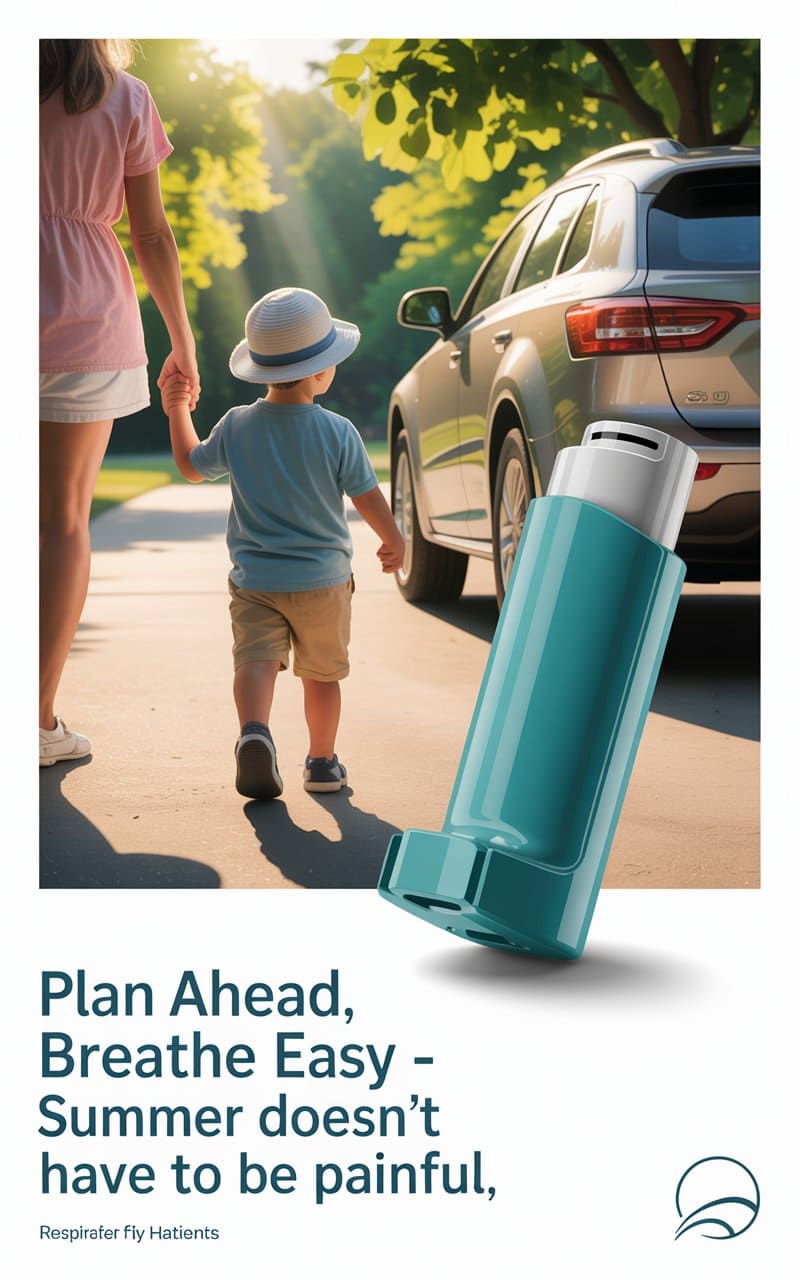 Asthma Patients, Summer Risks, and Preventive Measures