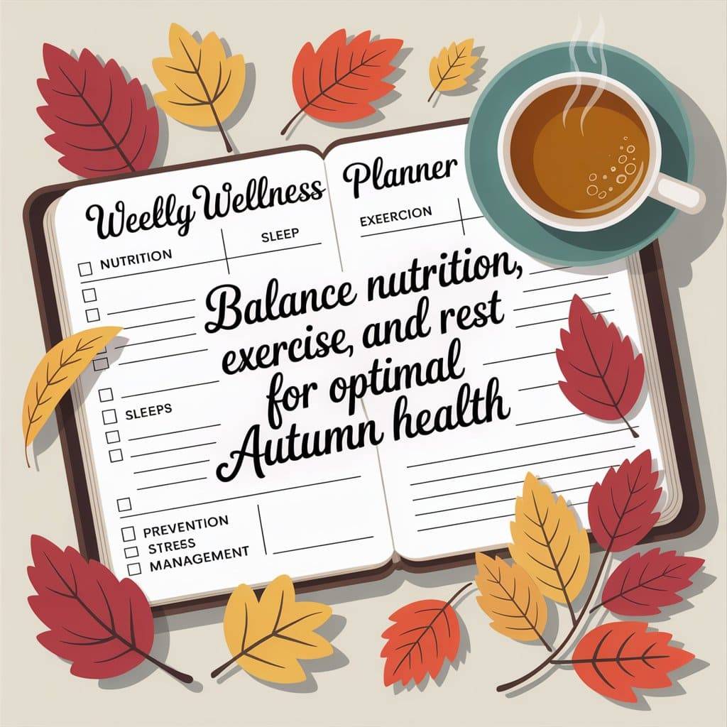 Optimal Health in Autumn : A Balance between Nutrition, Exercise, and Rest
