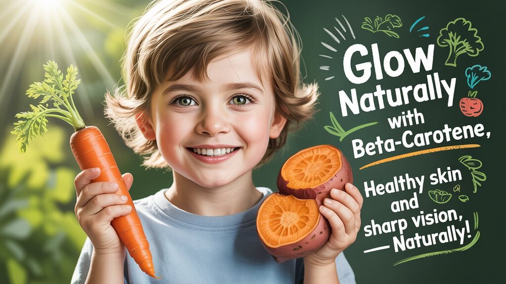 Carrots and Sweet Potatoes : Beta-Carotene Promoting Healthy Skin and Vision in the Classroom
