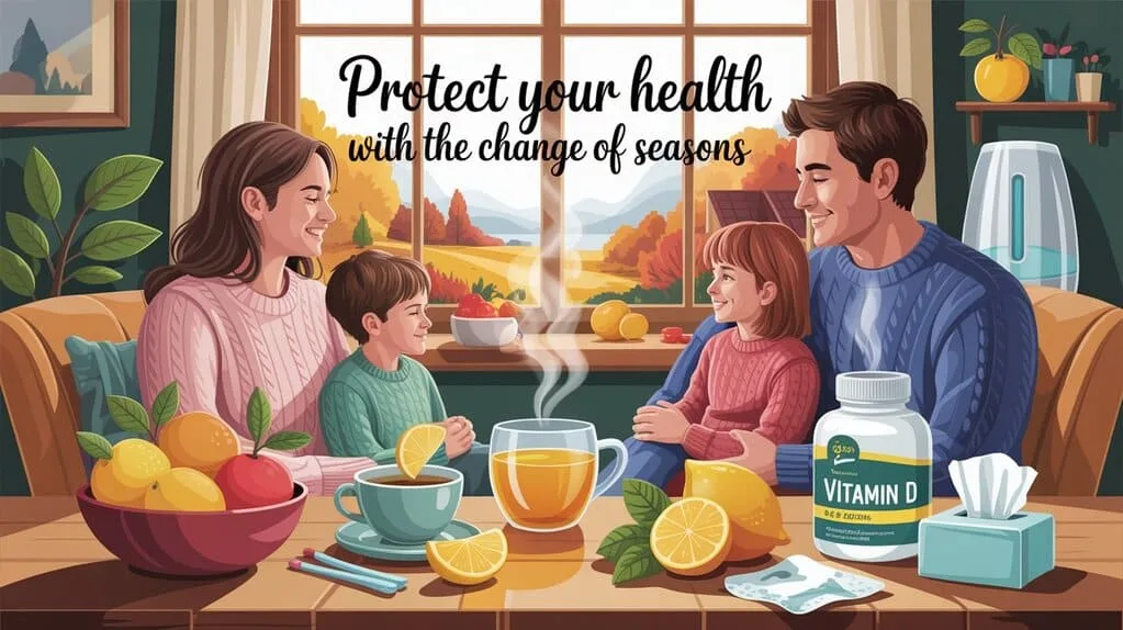 Preventive Health with the Change of Seasons : How to Protect Yourself from Colds and Flu
