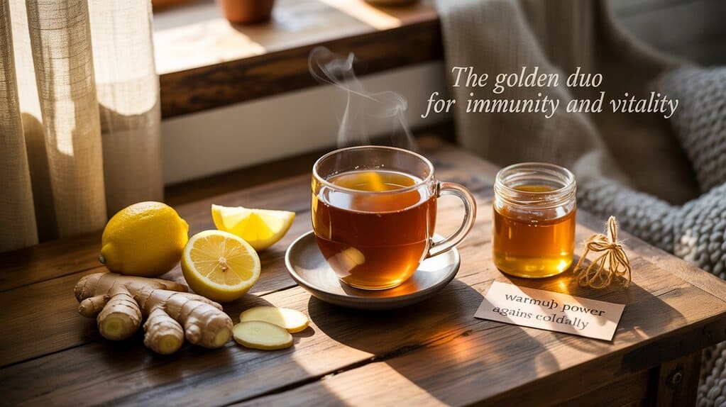 Ginger and Lemon : The Golden Duo for Combating Colds and Boosting Immunity