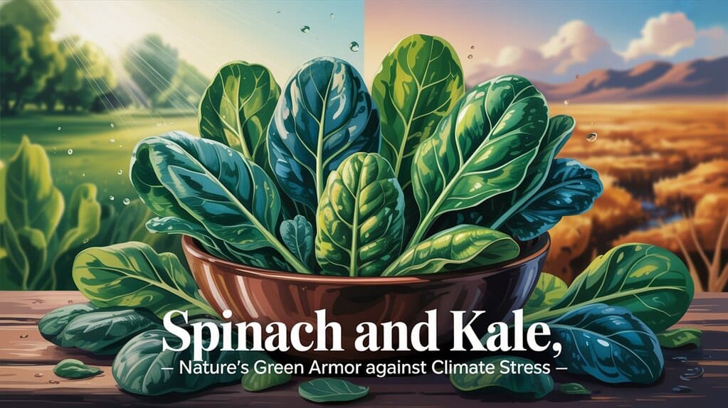 Spinach and Kale : Green Superfoods to Protect the Body During Climate Change