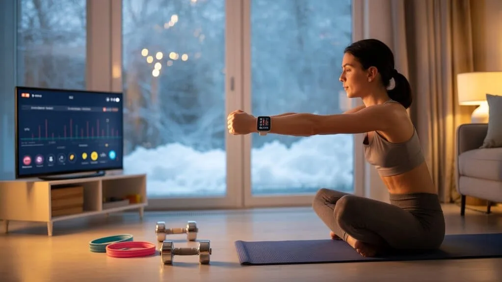 Smart Home Workouts : The Smart Way to Stay Fit Without Leaving Home on Cold Days