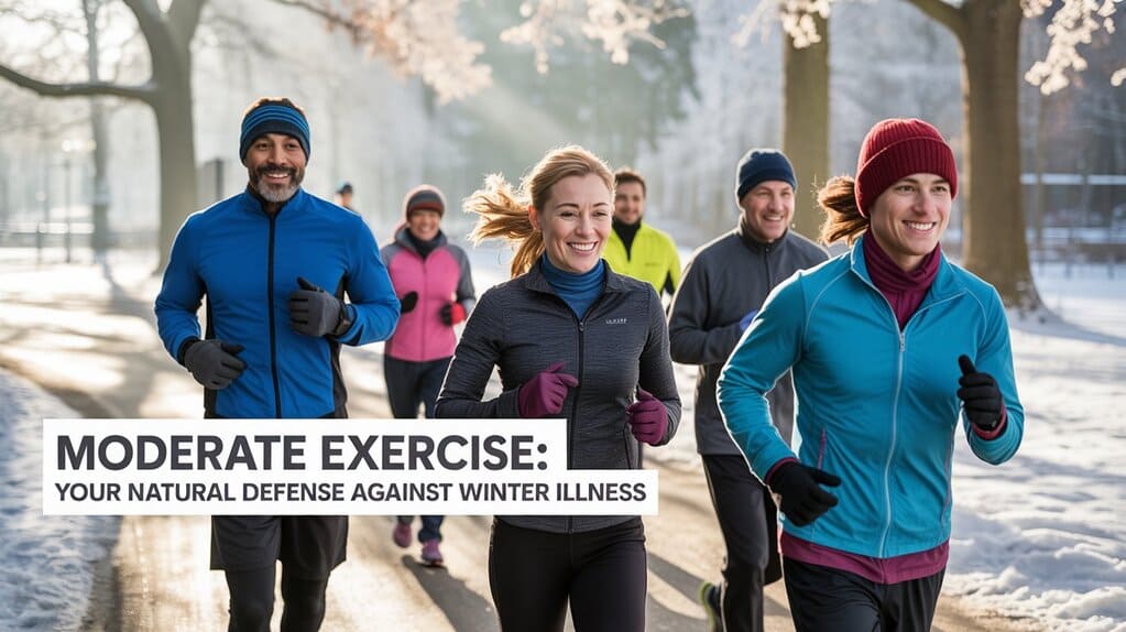 Sports and Immunity : Why is Moderate Physical Activity the First Line of Defense in Winter?