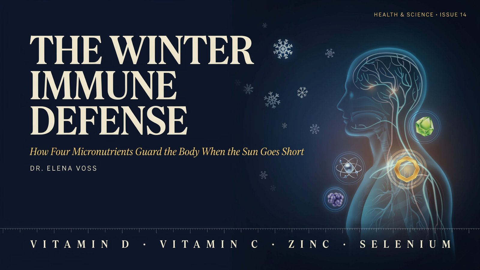 Essential Vitamins and Minerals the Immune System Cannot Function Without During Winter