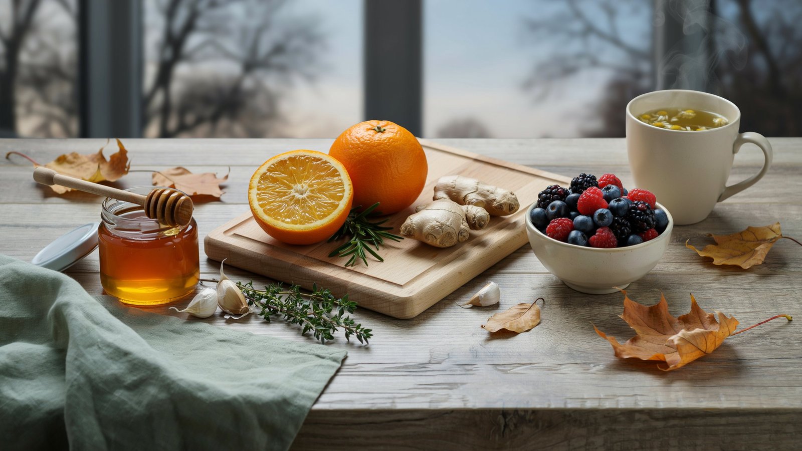 Foods to Eat in Late Autumn to Boost Immunity