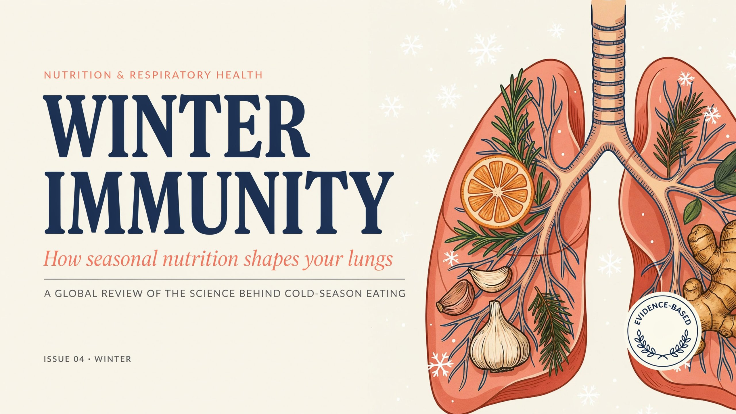 The Relationship Between Winter Nutrition and Respiratory Health