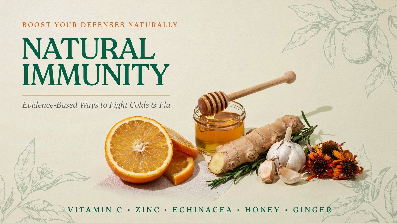 Natural Ways to Boost Immunity and Fight Colds and Flu