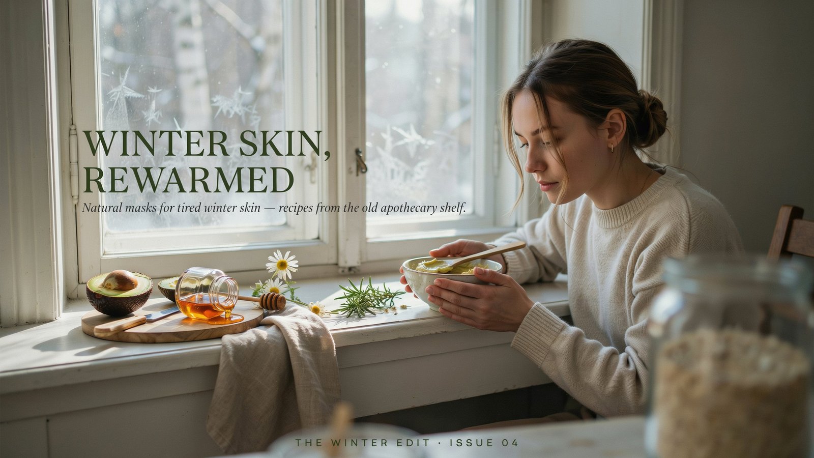 Effective Natural Face Masks for Tired Skin in Cold Weather