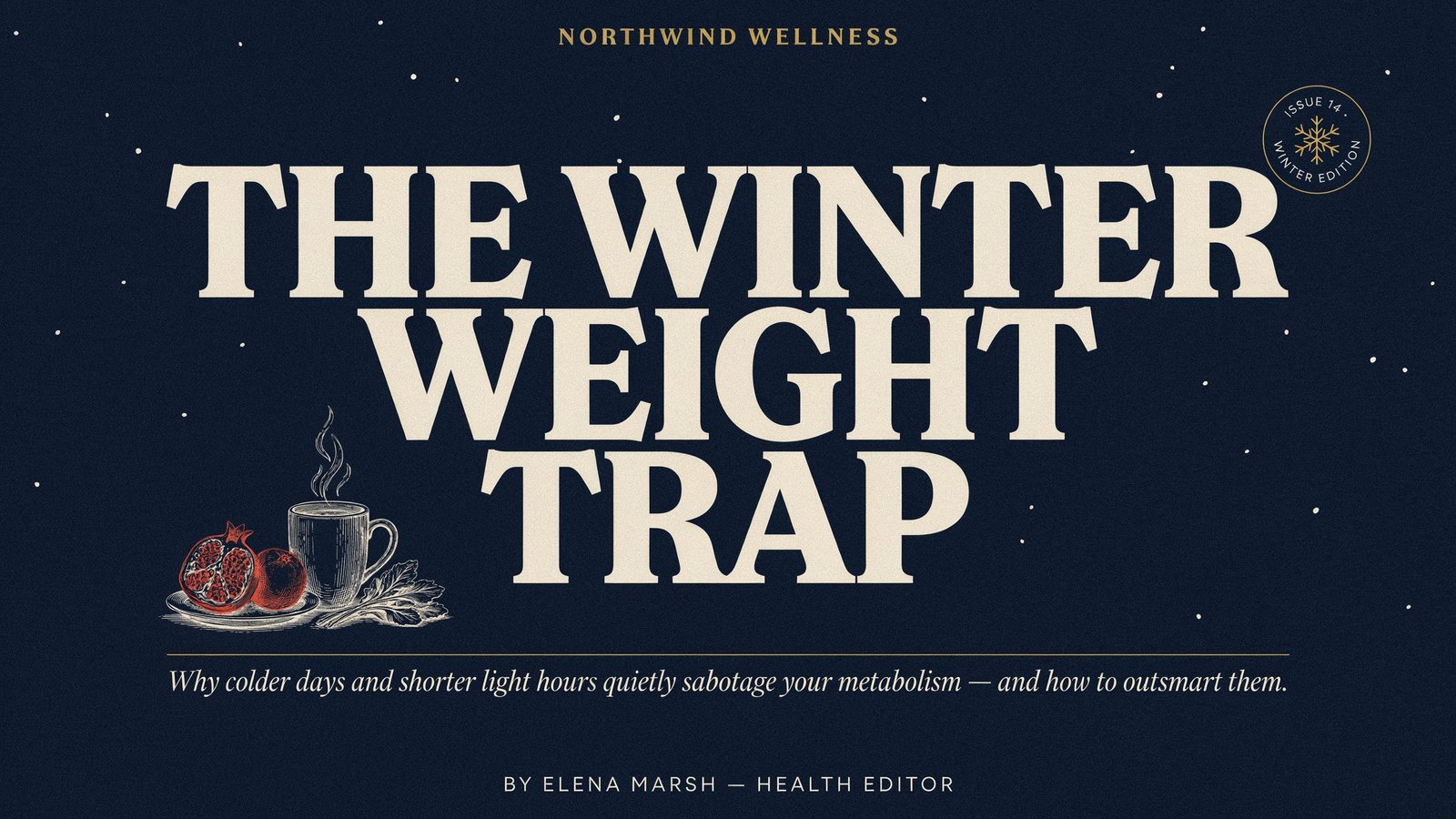 How to Maintain a Healthy Weight in the Winter Despite Lack of Activity